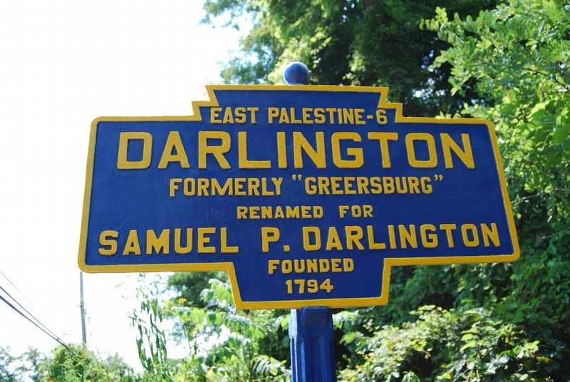 Darlington Marker. Click for full size. Darlington Marker image. Click for full size.
