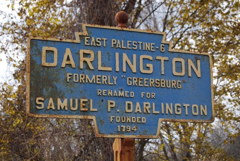Darlington Marker. Click for full size. Darlington Marker image. Click for full size.