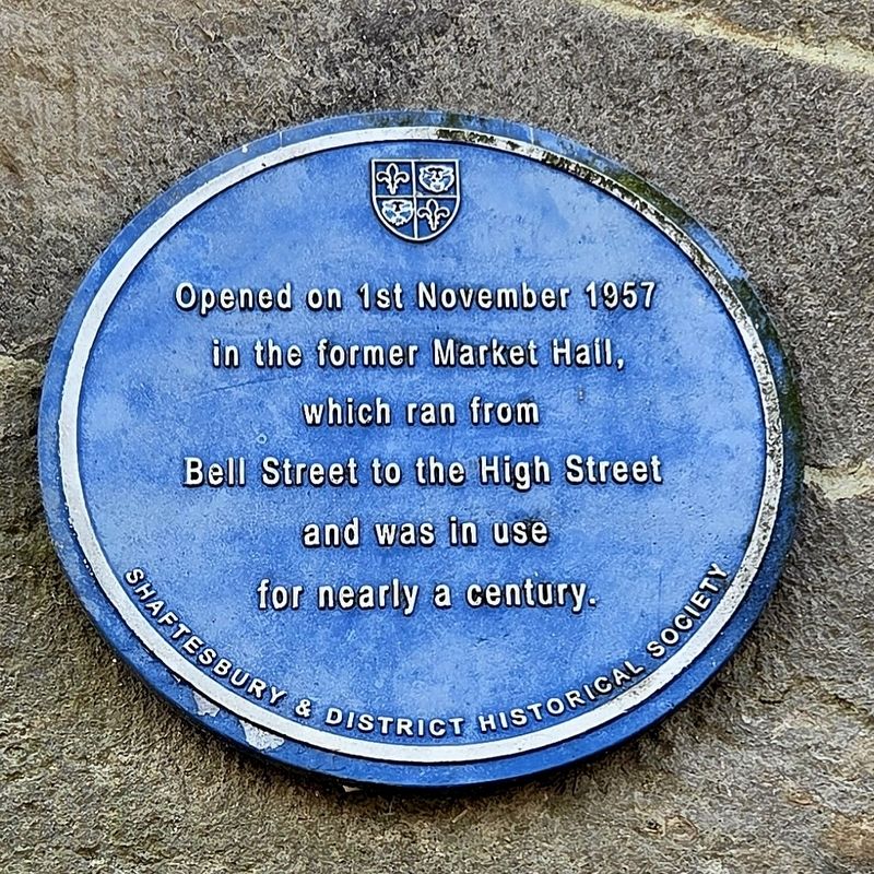 Shaftesbury Art Centre Marker. Click for full size. Shaftesbury Art Centre Marker image. Click for full size.