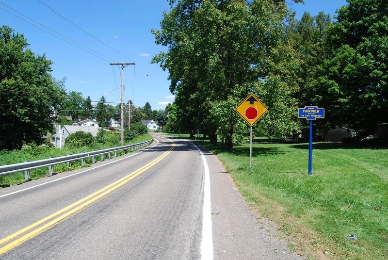 Fairview Marker. Click for full size. Fairview Marker image. Click for full size.