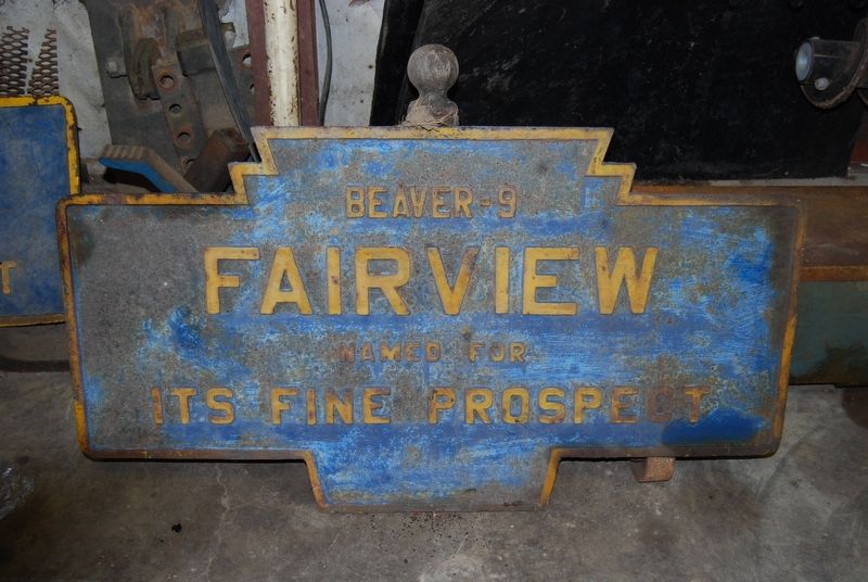 Fairview Marker. Click for full size. Fairview Marker image. Click for full size.
