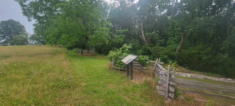 Artillery Ridge Trail. Click for full size. Artillery Ridge Trail image. Click for full size.