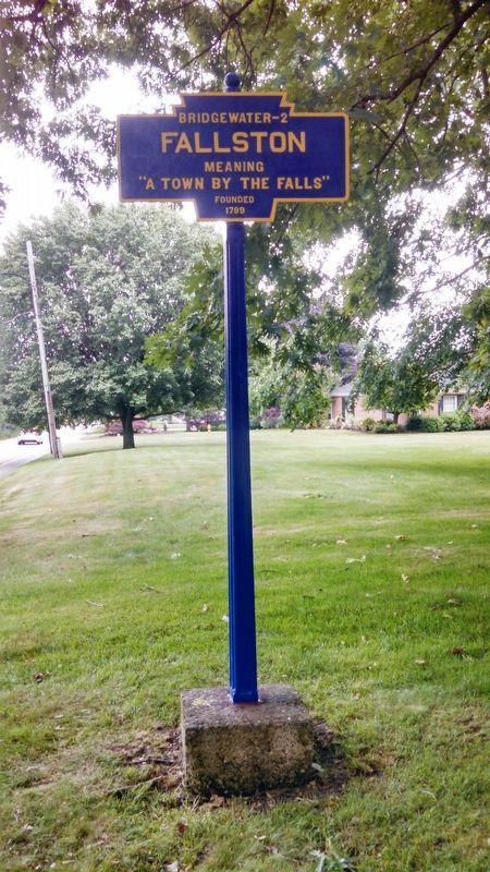 Fallston Marker image. Click for full size.
