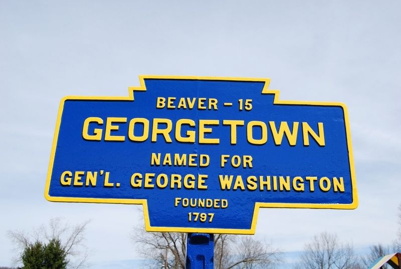 Georgetown Marker image. Click for full size.