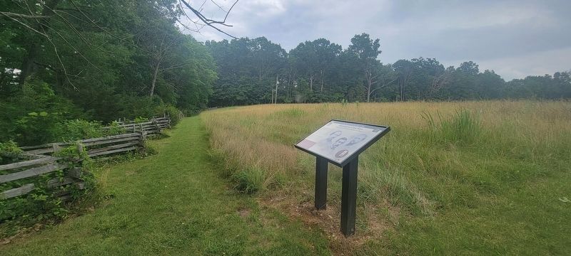 Artillery Ridge Trail. Click for full size. Artillery Ridge Trail image. Click for full size.