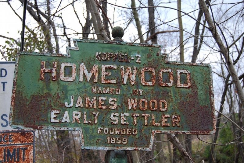 Homewood Marker image. Click for full size.