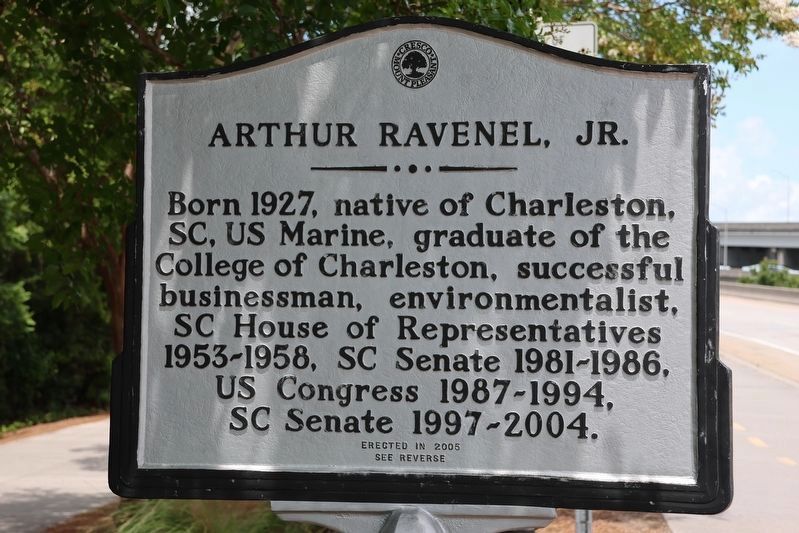 Arthur Ravenel, Jr. Bridge Marker image. Click for full size.