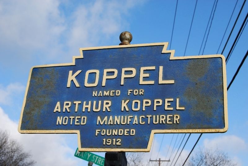 Koppel Marker. Click for full size. Koppel Marker image. Click for full size.