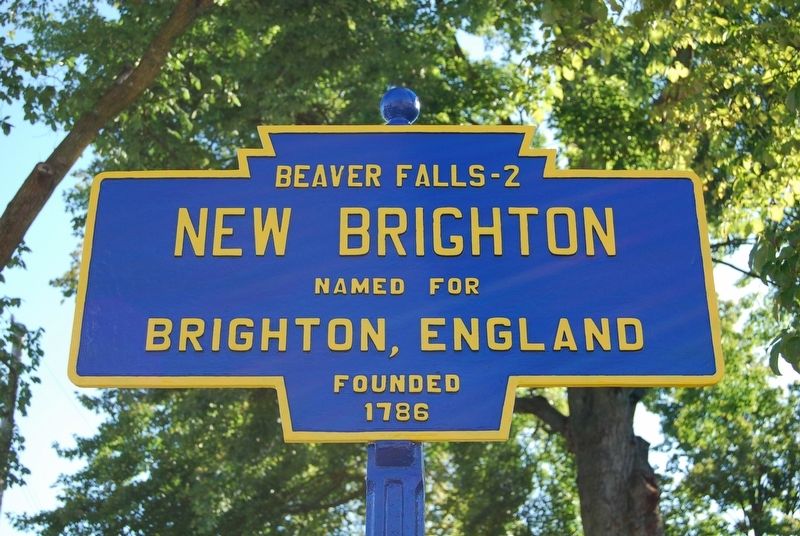 New Brighton Marker image. Click for full size.