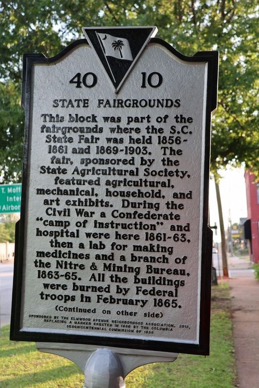 State Fairgrounds Marker. Click for full size. State Fairgrounds Marker image. Click for full size.