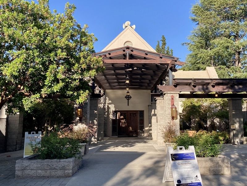 Church Courtyard. Click for full size. Church Courtyard image. Click for full size.