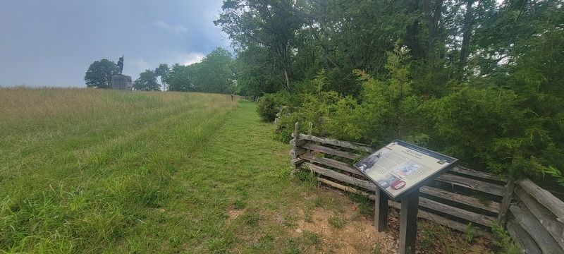 Artillery Ridge Trail. Click for full size. Artillery Ridge Trail image. Click for full size.