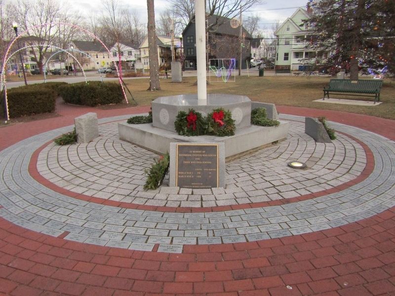 Westbrook World War Service Memorial. Click for full size. Westbrook World War Service Memorial image. Click for full size.
