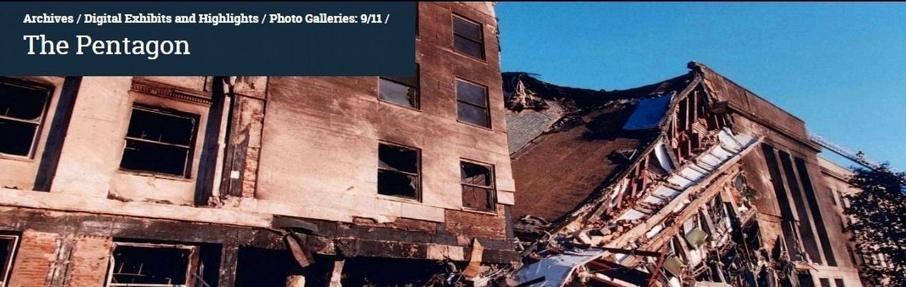 The Attack on the Pentagon. Click for more information. The Attack on the Pentagon image. Click for more information.