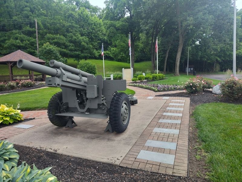 The 105mm Howitzer Marker. Click for full size. The 105mm Howitzer Marker image. Click for full size.
