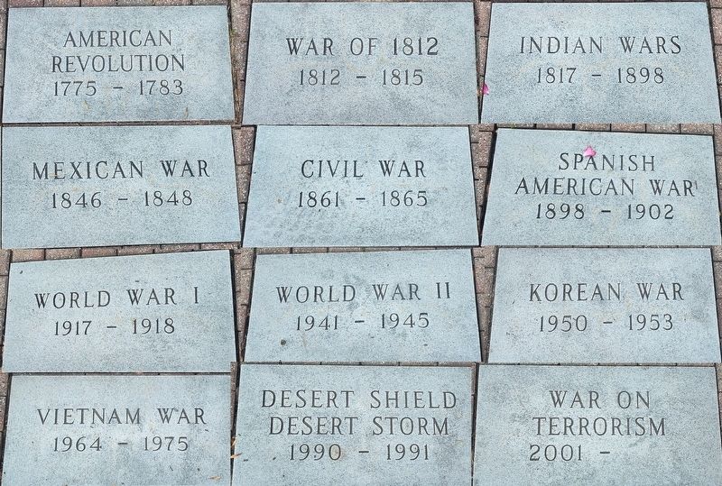 America's Wars Marker. Click for full size. America's Wars Marker image. Click for full size.