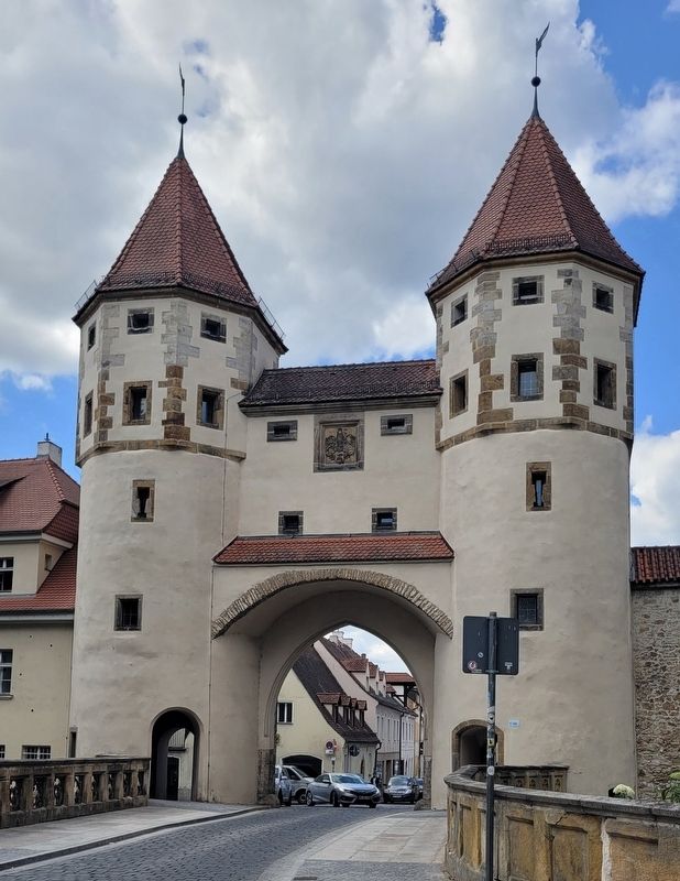 The front view of the Nabburg Gate image. Click for full size.