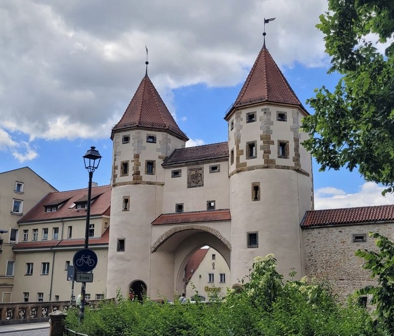 The front view of the Nabburg Gate image. Click for full size.