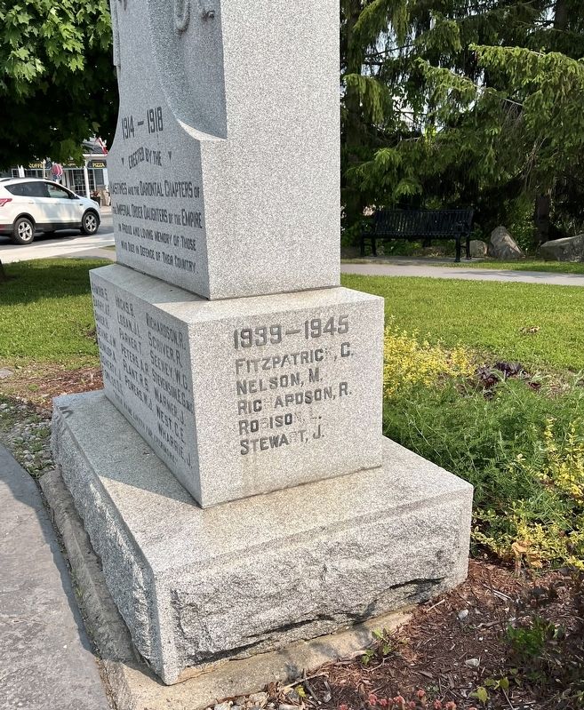 Hastings Cenotaph, west side. Click for full size. Hastings Cenotaph, west side image. Click for full size.
