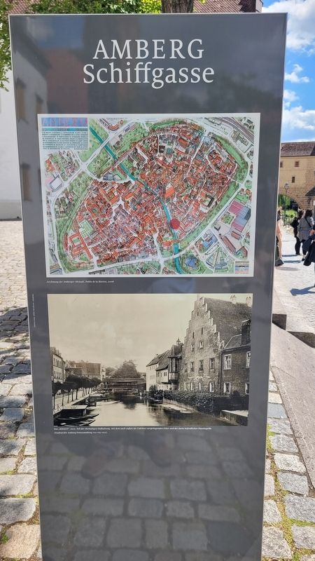Schiffgasse / Ship Lane Marker - Reverse Side. Click for full size. Schiffgasse / Ship Lane Marker - Reverse Side image. Click for full size.