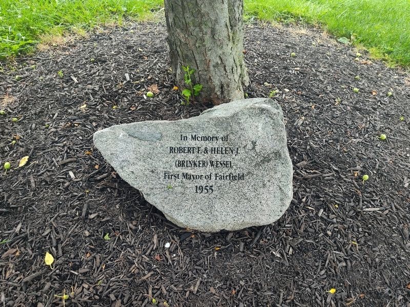 Robert F & Helen J. (Brinker) Wessel Marker. Click for full size. Robert F & Helen J. (Brinker) Wessel Marker image. Click for full size.