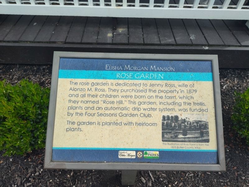 Rose Garden Marker. Click for full size. Rose Garden Marker image. Click for full size.