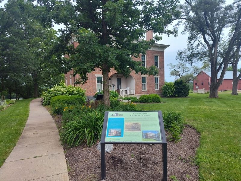 Welcome to the Chrisholm Farmstead Marker. Click for full size. Welcome to the Chrisholm Farmstead Marker image. Click for full size.