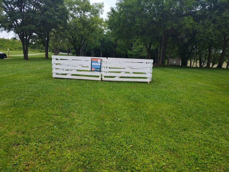 John Augspurger Portable Fences Marker. Click for full size. John Augspurger Portable Fences Marker image. Click for full size.