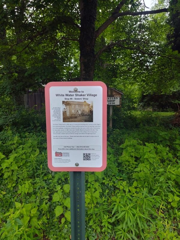 Sisters' Shop Marker. Click for full size. Sisters' Shop Marker image. Click for full size.