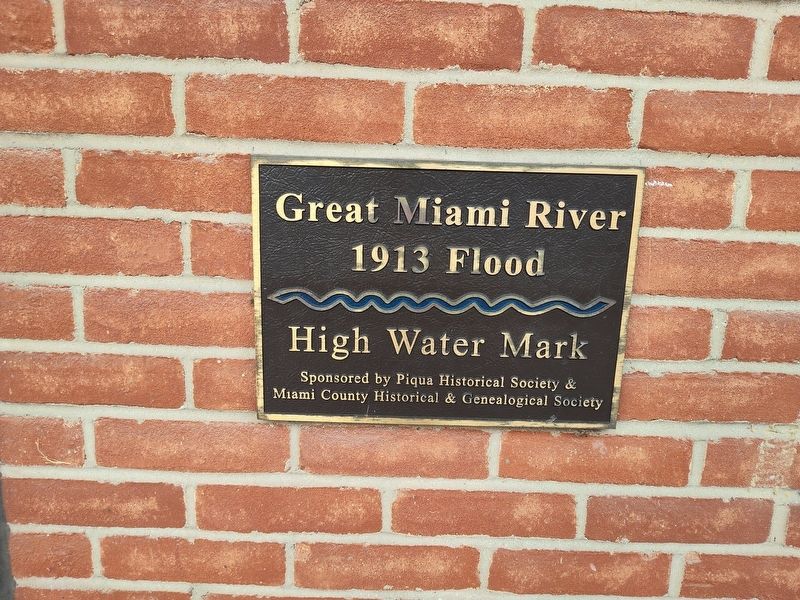 Great Miami River Marker. Click for full size. Great Miami River Marker image. Click for full size.