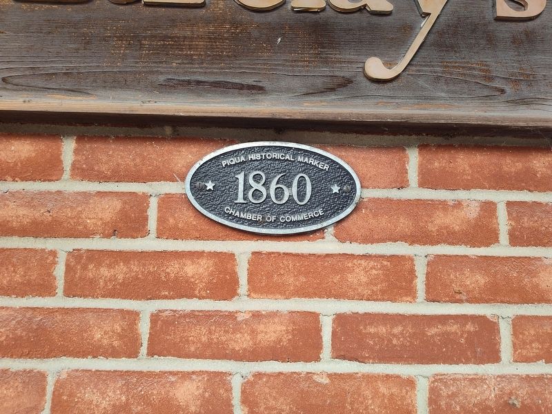 Piqua Historical Marker. Click for full size. Piqua Historical Marker image. Click for full size.