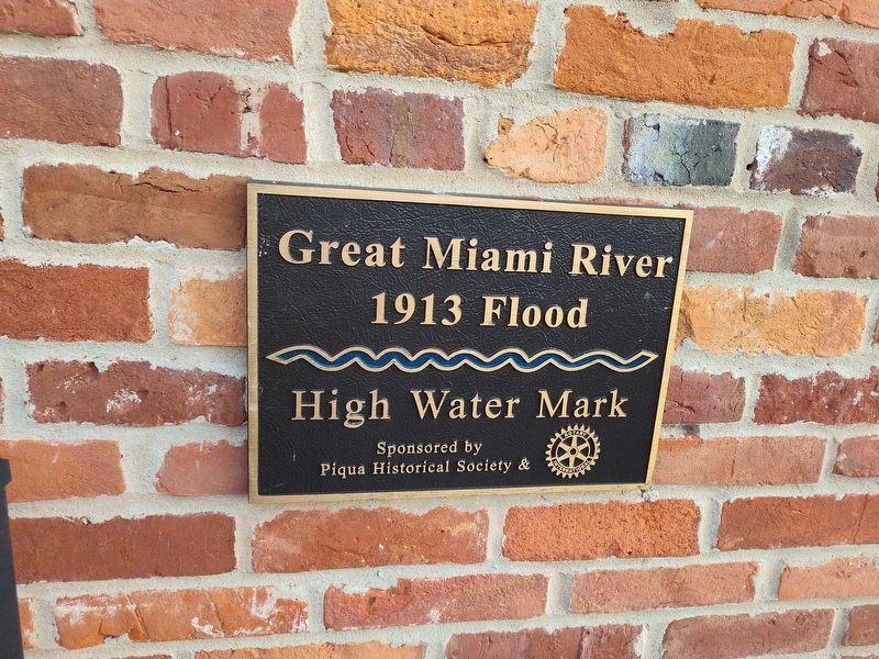 Great Miami River Marker. Click for full size. Great Miami River Marker image. Click for full size.