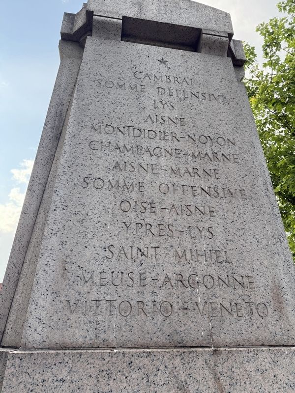 World War I Memorial image. Click for full size.