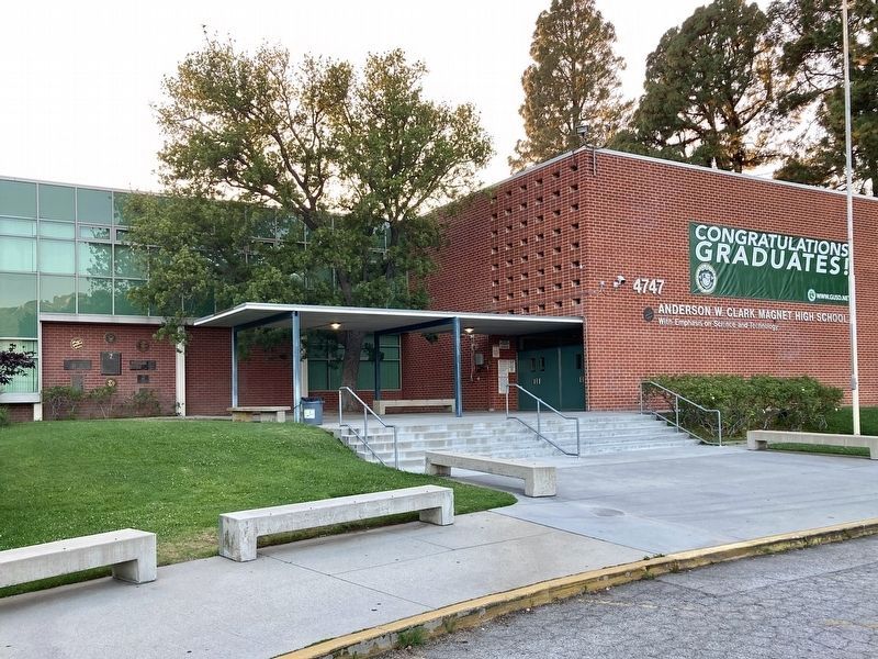 Anderson W. Clark High School. Click for full size. Anderson W. Clark High School image. Click for full size.
