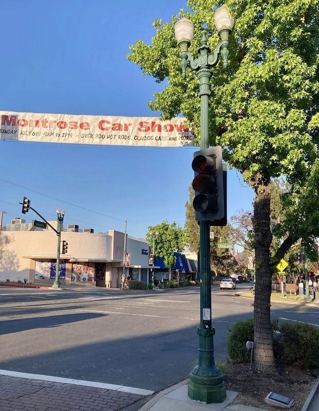 Street Lamps and Marker. Click for full size. Street Lamps and Marker image. Click for full size.