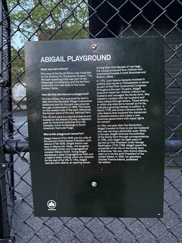 Abigail Playground Marker image. Click for full size.