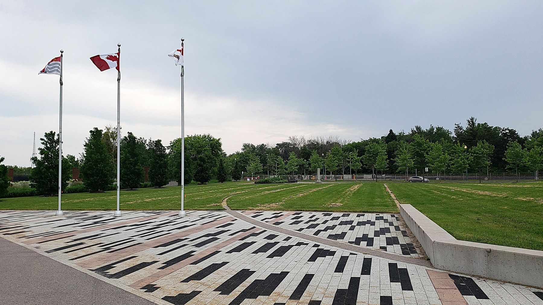 Barrie's Military Heritage Park image. Click for full size.