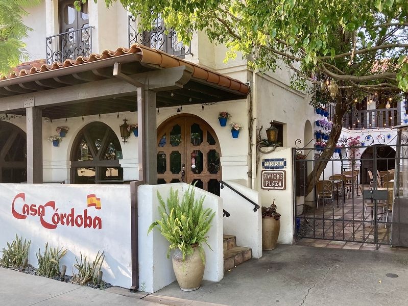 Restaurant and Plaza. Click for full size. Restaurant and Plaza image. Click for full size.