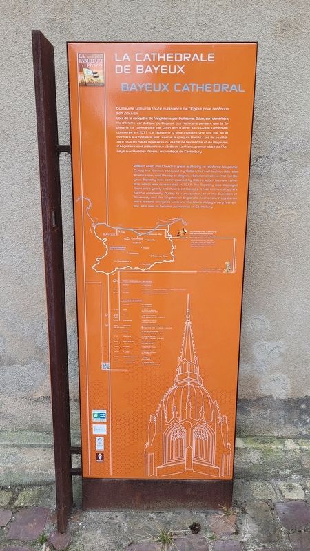 La Cathedrale de Bayeux / Bayeux Cathedral Marker. Click for full size. La Cathedrale de Bayeux / Bayeux Cathedral Marker image. Click for full size.