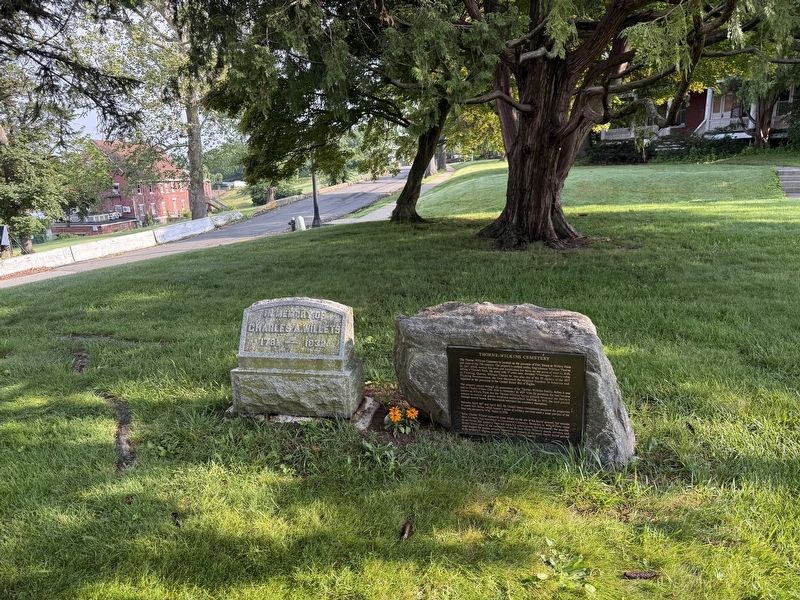 Thorne-Wilkins Cemetery Marker image. Click for full size.