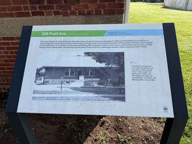 309 Pratt Ave. Marker. Click for full size. 309 Pratt Ave. Marker image. Click for full size.
