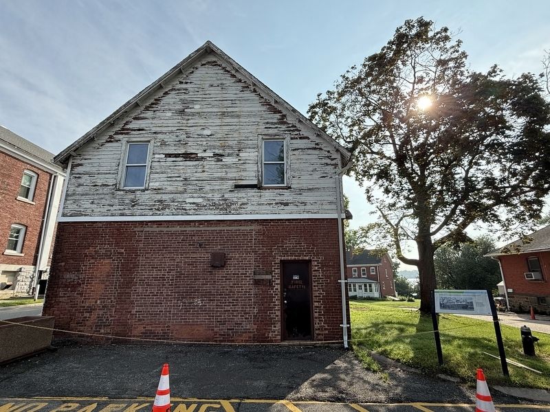 Building 331, the original Post Fire Engine House. Click for full size. Building 331, the original Post Fire Engine House image. Click for full size.