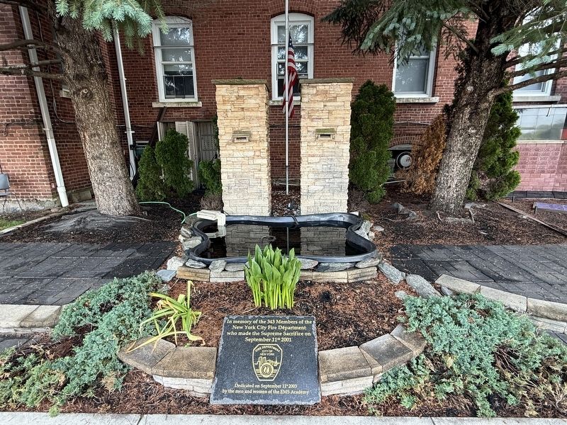 New York City Fire Department September 11 Memorial. Click for full size. New York City Fire Department September 11 Memorial image. Click for full size.