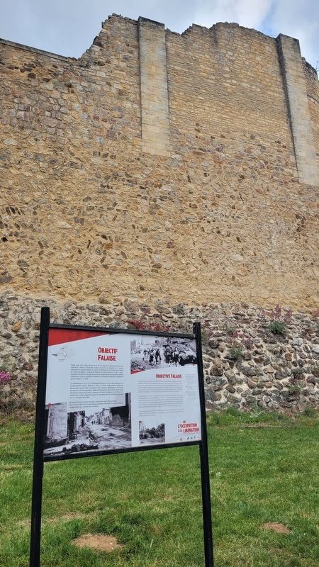 Objectif Falaise / Objective Falaise Marker. Click for full size. Objectif Falaise / Objective Falaise Marker image. Click for full size.