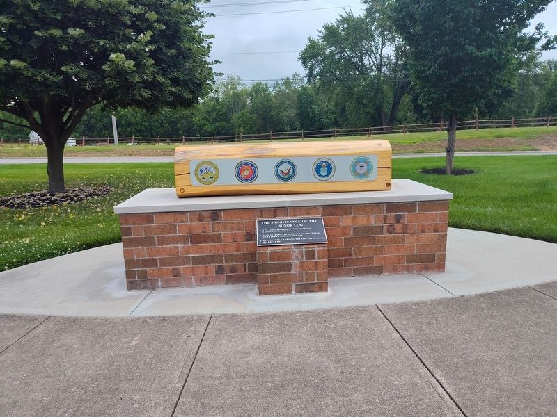Honor Log Marker. Click for full size. Honor Log Marker image. Click for full size.
