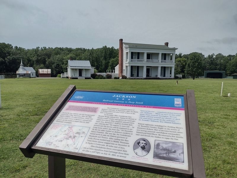 Jackson Marker. Click for full size. Jackson Marker image. Click for full size.