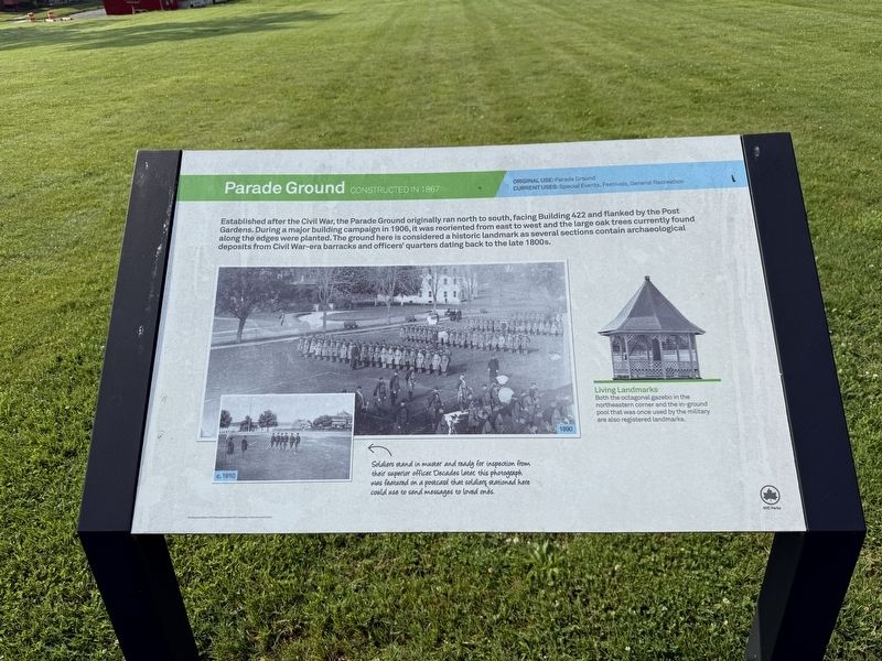 Parade Ground Marker image. Click for full size.