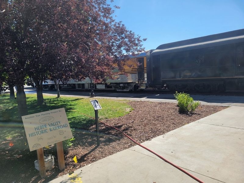 Heber Valley Railroad Marker image. Click for full size.