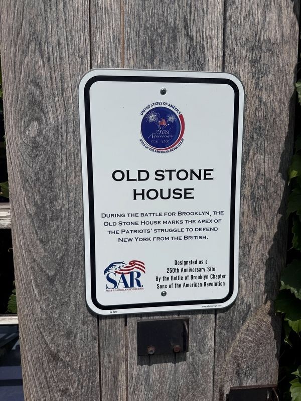 Old Stone House Marker. Click for full size. Old Stone House Marker image. Click for full size.