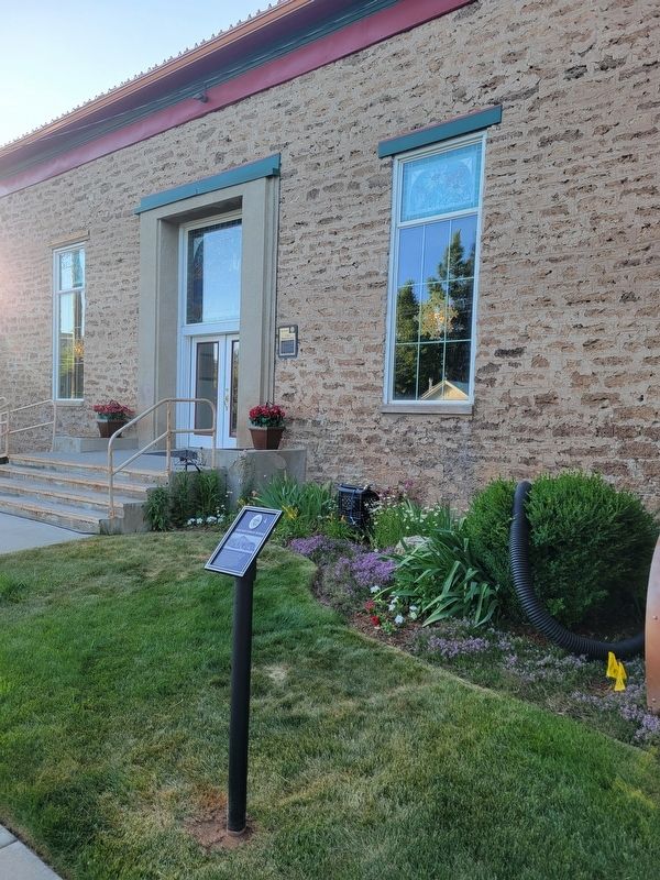 Social Hall/Cannery Building Marker image. Click for full size.
